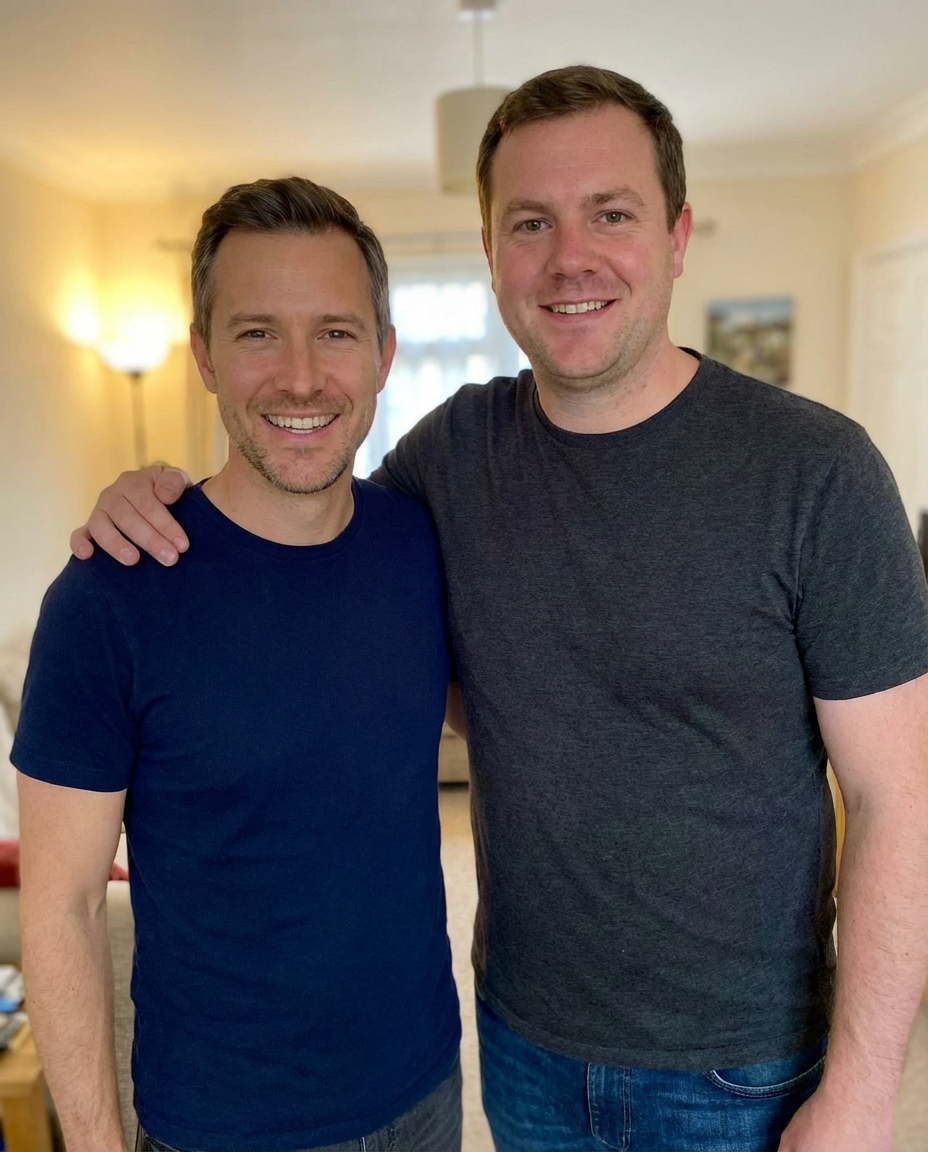 David R. After with John